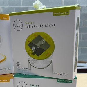 Solar Inflatable Lights - Luci Outdoor 2.0 - NWT